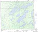 063J16 Duck Lake Topographic Map Thumbnail 1:50,000 scale