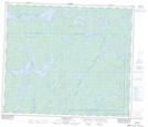 063K14 Naosap Lake Topographic Map Thumbnail 1:50,000 scale