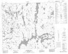 063M11 Iskwatam Lake Topographic Map Thumbnail 1:50,000 scale