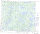 063N02 Batty Lake Topographic Map Thumbnail 1:50,000 scale