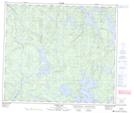 063N07 Takipy Lake Topographic Map Thumbnail 1:50,000 scale