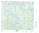 063N10 Flatrock Lake Topographic Map Thumbnail 1:50,000 scale