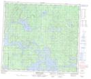 063N13 Britton Lake Topographic Map Thumbnail 1:50,000 scale