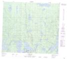 063N14 Llama Lake Topographic Map Thumbnail 1:50,000 scale