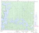 063N16 Highrock Lake Topographic Map Thumbnail 1:50,000 scale