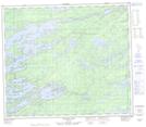 063P03 Bulger Lake Topographic Map Thumbnail 1:50,000 scale