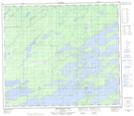 063P04 Mustekapau Lake Topographic Map Thumbnail 1:50,000 scale