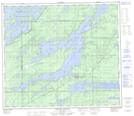 063P05 Thicket Portage Topographic Map Thumbnail 1:50,000 scale