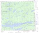 063P06 Landing Lake Topographic Map Thumbnail 1:50,000 scale