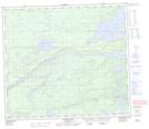 064A02 Assean Lake Topographic Map Thumbnail 1:50,000 scale