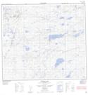 064A04 Strong Lake Topographic Map Thumbnail 1:50,000 scale