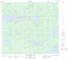 064B09 Broughton Lake Topographic Map Thumbnail 1:50,000 scale