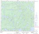 064B13 Fraser Lake Topographic Map Thumbnail 1:50,000 scale