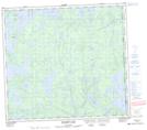 064D09 Bleasdell Lake Topographic Map Thumbnail 1:50,000 scale