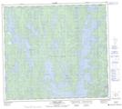 064D11 Ghana Lake Topographic Map Thumbnail 1:50,000 scale