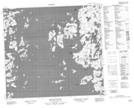 064E08 Beaver Island Topographic Map Thumbnail 1:50,000 scale