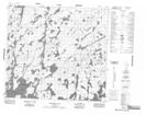 064F05 Carriere Lake Topographic Map Thumbnail 1:50,000 scale