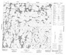 064F07 Brisebois Lake Topographic Map Thumbnail 1:50,000 scale