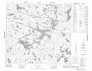 064F08 Le Clair Lake Topographic Map Thumbnail 1:50,000 scale