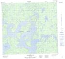 064H06 Kilfoyle Lake Topographic Map Thumbnail 1:50,000 scale