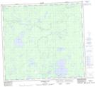 064H08 Freeman Lake Topographic Map Thumbnail 1:50,000 scale