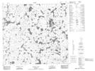 064H12 Majury Lake Topographic Map Thumbnail 1:50,000 scale