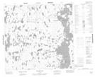 064I03 Blyth Lake Topographic Map Thumbnail 1:50,000 scale