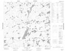 064J10 Shewfelt Lake Topographic Map Thumbnail 1:50,000 scale
