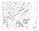 064J12 Clisby Lake Topographic Map Thumbnail 1:50,000 scale