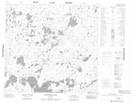 064K01 Chartrand Lake Topographic Map Thumbnail 1:50,000 scale