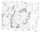 064K04 Engen Lake Topographic Map Thumbnail 1:50,000 scale