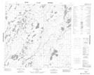 064K09 Pangman Lake Topographic Map Thumbnail 1:50,000 scale