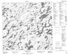 064L13 Babiche Lake Topographic Map Thumbnail 1:50,000 scale
