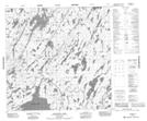 064M12 Sakwasew Lake Topographic Map Thumbnail