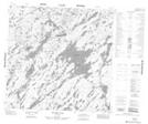 064N05 Snyder Lake Topographic Map Thumbnail