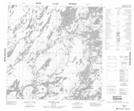 064N09 Turner Lake Topographic Map Thumbnail
