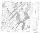 064N11 Kasmere Lake Topographic Map Thumbnail