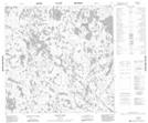 064O08 Baird Lake Topographic Map Thumbnail 1:50,000 scale