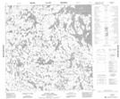 064O16 Hutton Lake Topographic Map Thumbnail 1:50,000 scale