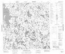 064P13 Wakefield Lake Topographic Map Thumbnail 1:50,000 scale