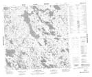 064P16 Nabel Lake Topographic Map Thumbnail 1:50,000 scale