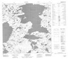 065A13 Tatinnai Lake Topographic Map Thumbnail 1:50,000 scale