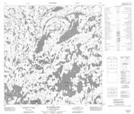 065B07 Mcaleese Lake Topographic Map Thumbnail 1:50,000 scale