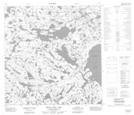 065B16 White Cliff Lake Topographic Map Thumbnail