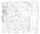 065D05 Meyrick Lake Topographic Map Thumbnail 1:50,000 scale