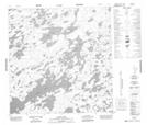 065D13 Allen Lake Topographic Map Thumbnail 1:50,000 scale