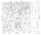 065E04 Hinde Lake Topographic Map Thumbnail 1:50,000 scale