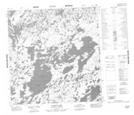065E08 Taitna Lake Topographic Map Thumbnail 1:50,000 scale