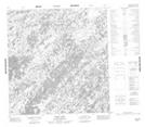 065E11 Nicol Lake Topographic Map Thumbnail 1:50,000 scale