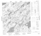 065E15 Enekatcha Lake Topographic Map Thumbnail 1:50,000 scale